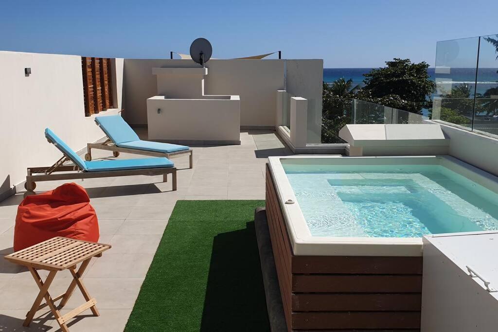 Penthouse Vue Sur Mer 200M2 Pereybere Beach Eksteriør bilde